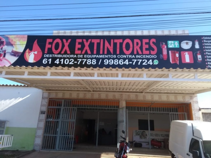 Fox Extintores - equipamento contra incêndio - Sobradinho