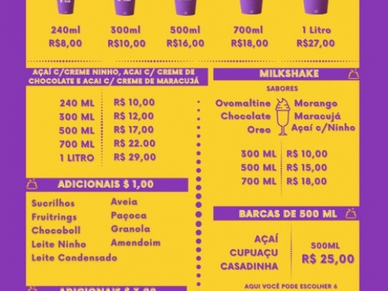 Açaí Baruk Burguer - Açaiteria e Hamburgueria