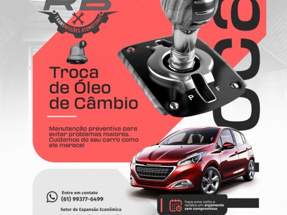 RB Transmissões Automáticas | Conserto de Câmbio Automático Sobradinho